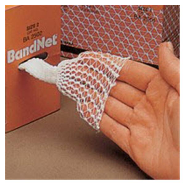 Northcoast Medical Bandage BandNet 6.88"x25yd Retainer Nyl Wb Small/Size 1 Wht 1/Bx