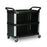 Rubbermaid Cart Utility 40-5/8x20x37-4/5" 4-4 Swvl Cstr 3Sd Encls Pnl Ea