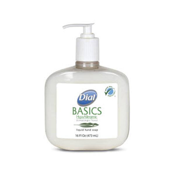 Dial oration Liquid Soap Green Certified Dial Basics 16 oz Floral 12/Ca