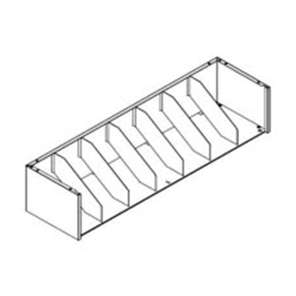 Datum Filing Systems Shelving Storage Thin-Stak 48x13-3/16x3" Ea