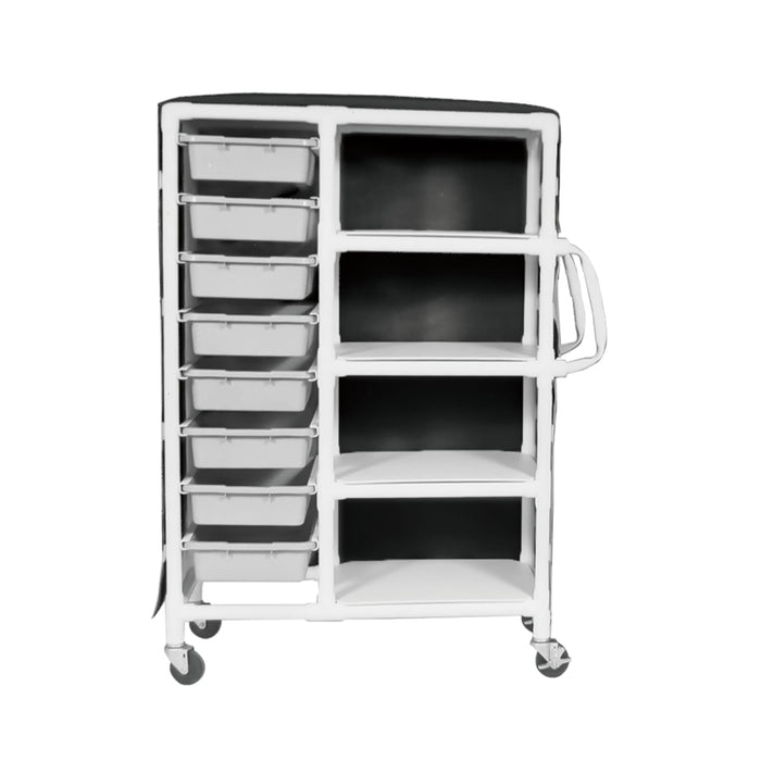 MR-Conditional PVC 8-Drawer Storage Cart