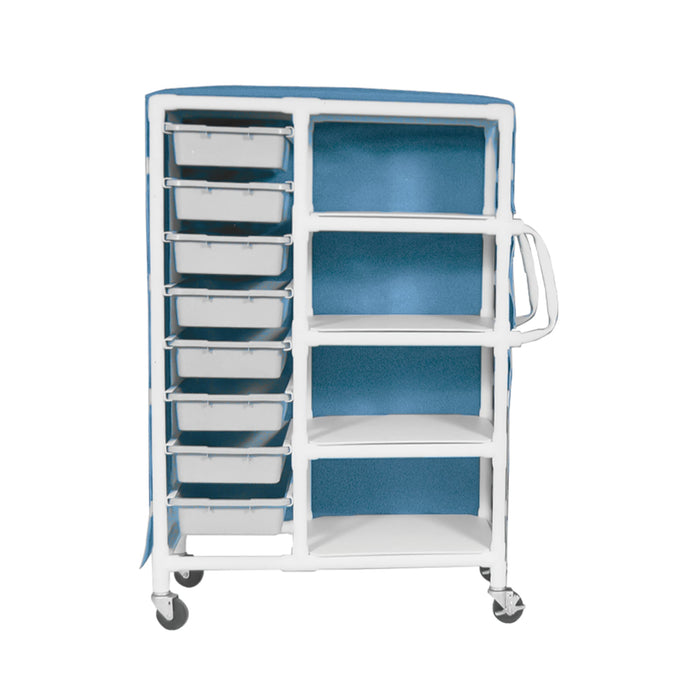 MR-Conditional PVC 8-Drawer Storage Cart