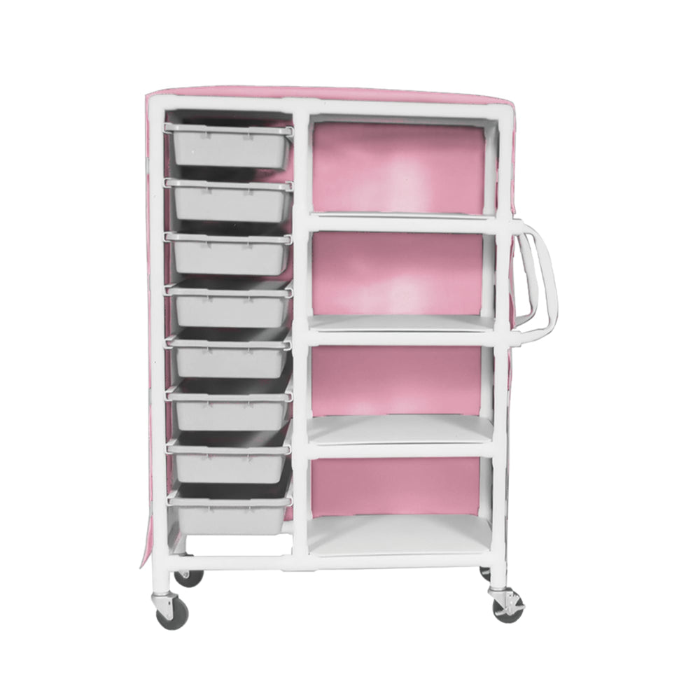 MR-Conditional PVC 8-Drawer Storage Cart