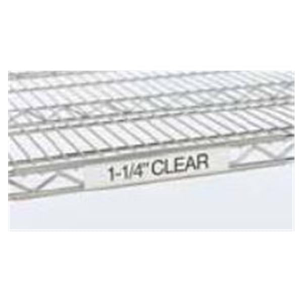 Intermetro Industries Holder Label Super Erecta 3x1-1/4" Plastic For Shelving Ea