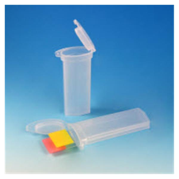 Globe Scientific  Microscope Slide Mailer Polypropylene 2 Place Flip Top Lid 100/Pk