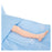O & M Halyard Drape Surgical Non-Fenestrated 76x60" Three-Quarter Sterile 20/CA