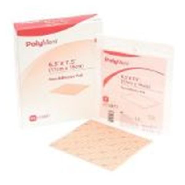 Ferris Mfg  Dressing PolyMem Plmrc 6-1/2x7-1/2" NAdhs Pink Absorbent 30/Ca