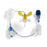 Bard Access Systems Kit Port Access w/o Y-Site MiniLoc 20gx.75 W/ Sod Cl LF Strl 5/Ca (2632034)