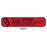 Health Care Logistics Label May Cause Drowsiness/Alcohol 1-5/8x3/8" Red/Black 1000/Rl