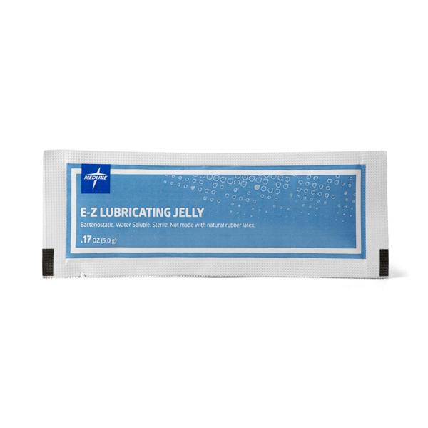 Medline Industries  Lubricating Jelly Sterile 5gm Foil Packet Water-Soluble 600/Ca