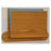 Wooden Mallet Holder Chart 11-1/2x17-1/2x3-1/2" Med Oak Med Oak W/ 1 Pocket Ea