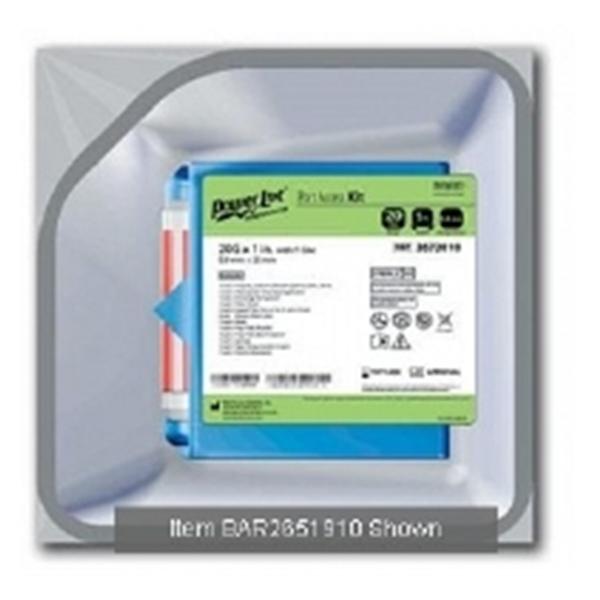 Bard Access Systems Kit Port Access Y-site PowerLoc 20gx1" W/ Sod Cl LF Strl 5/Ca (2672010)