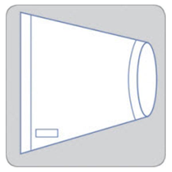 Medline Industries  Bag Banded InvisiShield 36x28" Clear Sterile 25/Ca