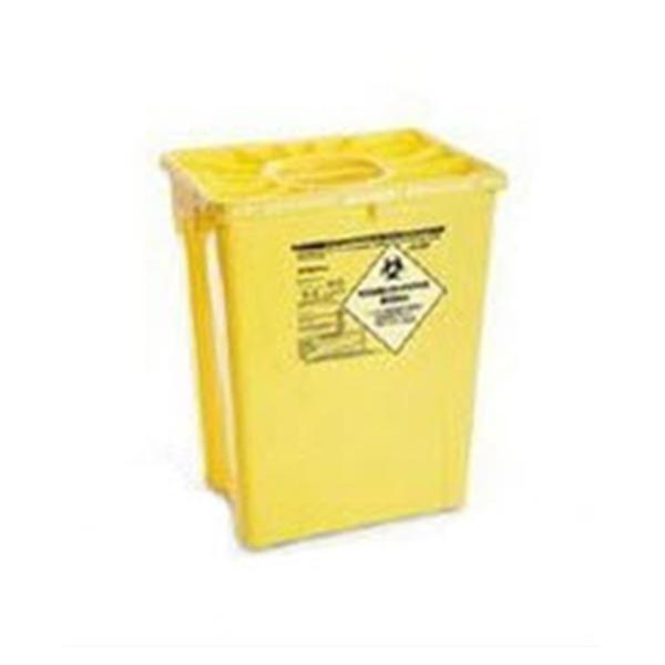 AP Medical Container Sharps 8gal Polyethylene Horizontal Drop Red 9/Ca