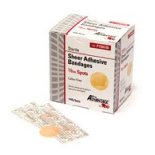 Abco Dealers Bandage Spot Fabric Pro-Advantage 7/8" Flexible Tan LF 100/Bx, 12 BX/CA (P150150)