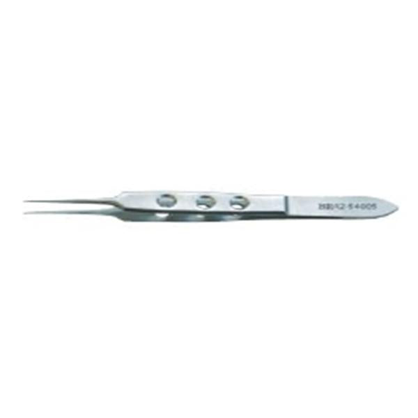 BR Surgical Forcep Thumb Bishop Harmon 3-1/2" 0.5mm Tip Straight 1x2Tth SS Ea