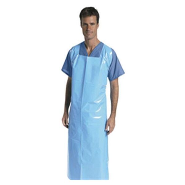 Medline Industries  Apron Cystoscopy 41x62" Blue LF 100/Ca