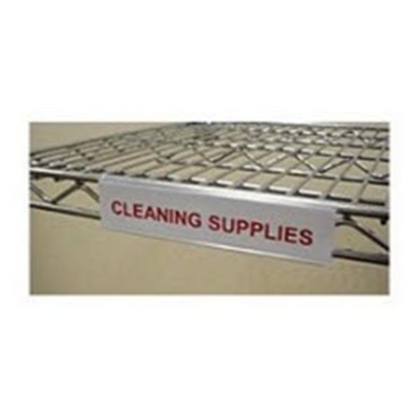 Lakeside Mfg  Holder Label 6" For Wire Shelf Ea