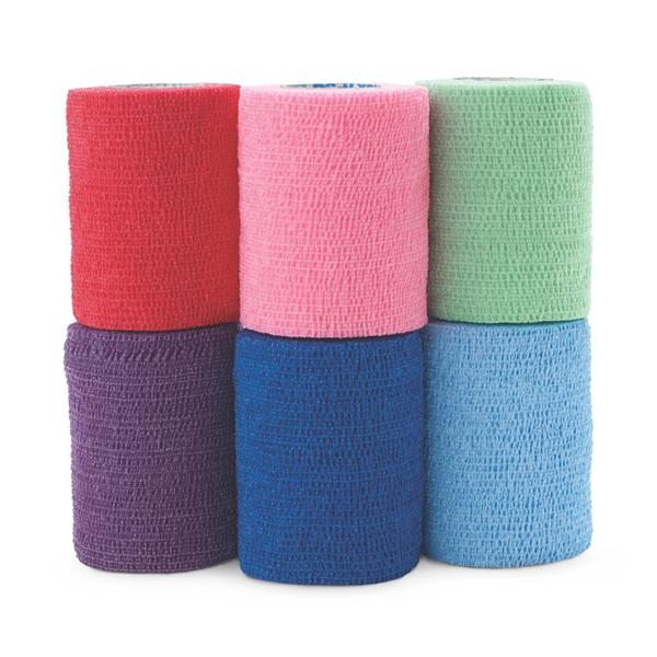 Medline Industries  Bandage CoFlex Med Elastic 3"x5yd Colorpack 24/Ca