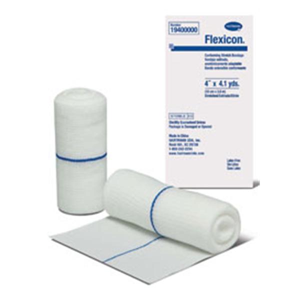 Hartmann USA Bandage Flexicon Clean Wrap 6x4 Gauze Poly/Elstc Wht LF NS 60/Ca
