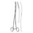 BR Surgical Forcep Sponge Bozeman 10-1/2" Curved Stainless Steel Ea