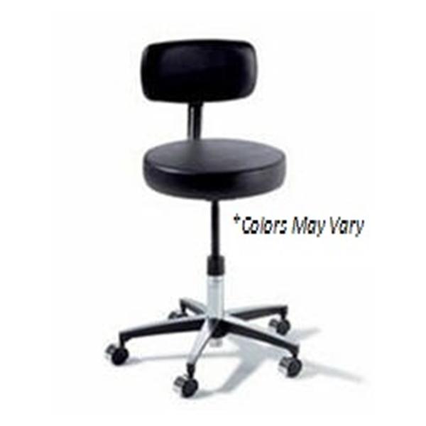 Midmark oration Stool Exam Ritter Classic Series Shadow Gray 5 Lg/Cstr Bckrst Ea (275-001-232)