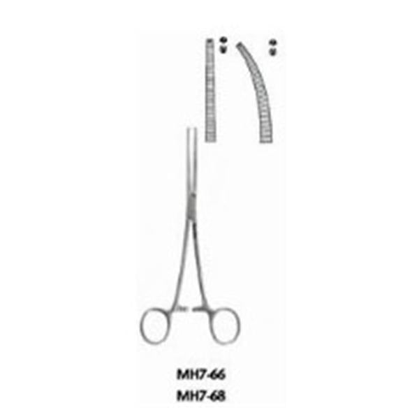 Miltex-Integra Miltex Forcep Kocher Meister-Hand 5-1/2" Serrated Curved 1x2 Teeth SS Ea