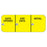 Health Care Logistics Label Dt Opnd/Exp Dt/Intl Eng 1.5x5/8 Adhs Yellow 1000/Pk