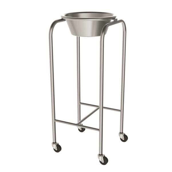 Mac Medical Stand Ring 14x14x34" Stainless Steel Single Basin Ea