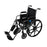 Medline Industries  Wheelchair K1 Basic 300lb 18x18 Blk Dsk Arms Elvt Lgrst Ea