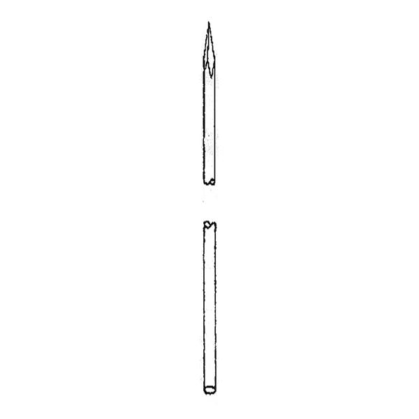 BR Surgical K-Wire Kirschner 1.6mmx4" Trocar Point Stainless Steel Ea