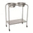 Mac Medical Stand Ring 14x28x34" Stainless Steel Double Basin Ea (SOL-2001)