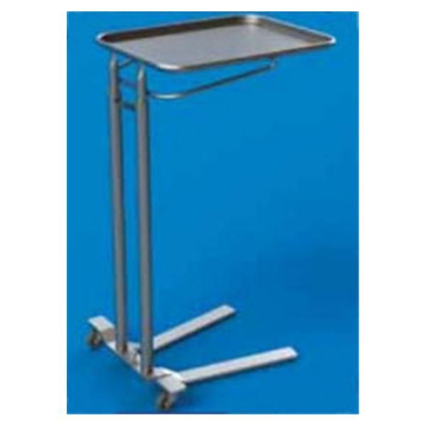 Mac Medical Stand Mayo 19-1/8x12-5/8" 50lbs 2? Swivel Casters Ea
