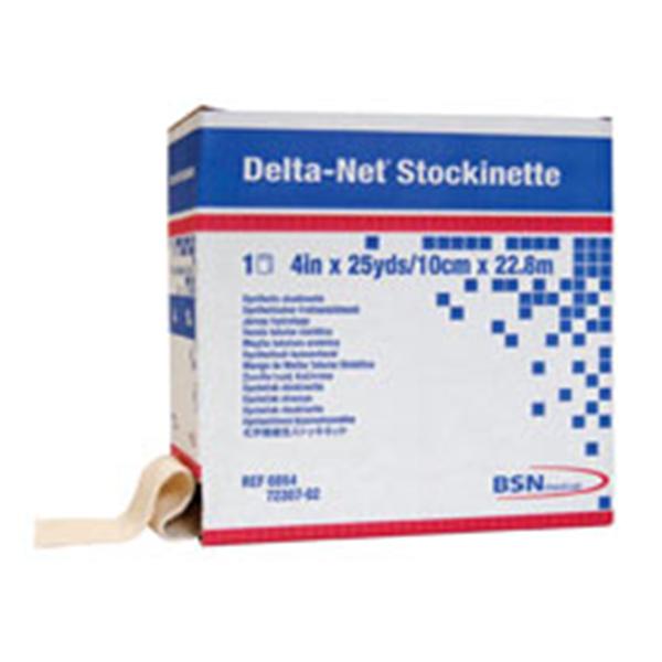 BSN Medical Stockinette Delta-Net Synthetic 1"x25yd White LF NS 2/Rl