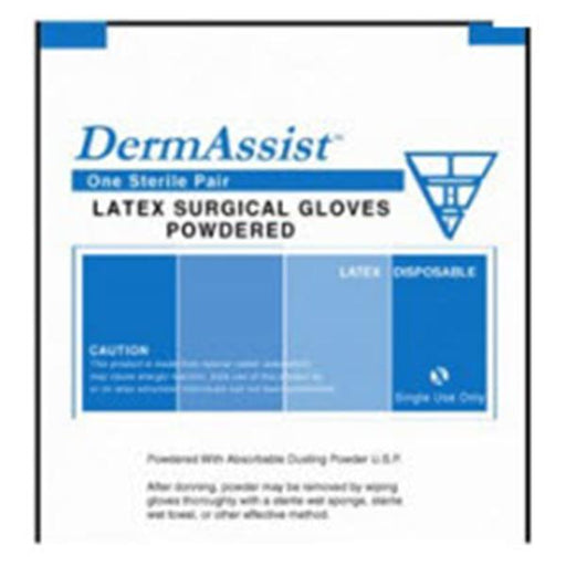 Innovative Health Care Gloves Surgical DermAssist PF Ltx 18.5 in 8.5 Strl Natural 100/Ca