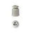 Welch-Allyn Eartip Tympanometer Gray For MicroTymp3 4/Pk