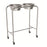 Mac Medical Stand Ring 14x28x34" Stainless Steel Double Basin Ea (SOL-2000)
