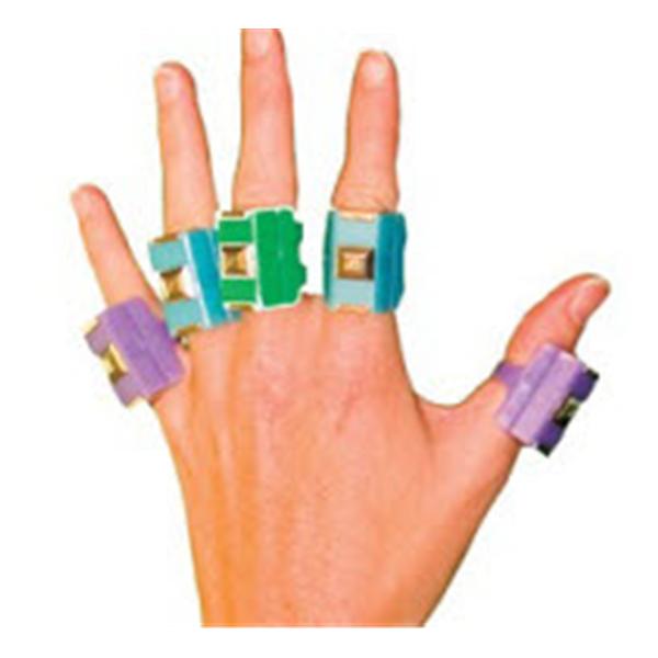 Patterson Med(Sammons Preston) Weight Rehabilitation CanDo 5/Set Finger Multicolor Ea