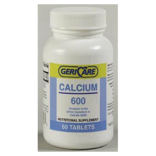 Geri-Care Pharmaceuticals Calcium Carbonate Supplement Adult Tablets 600mg 60/Bt