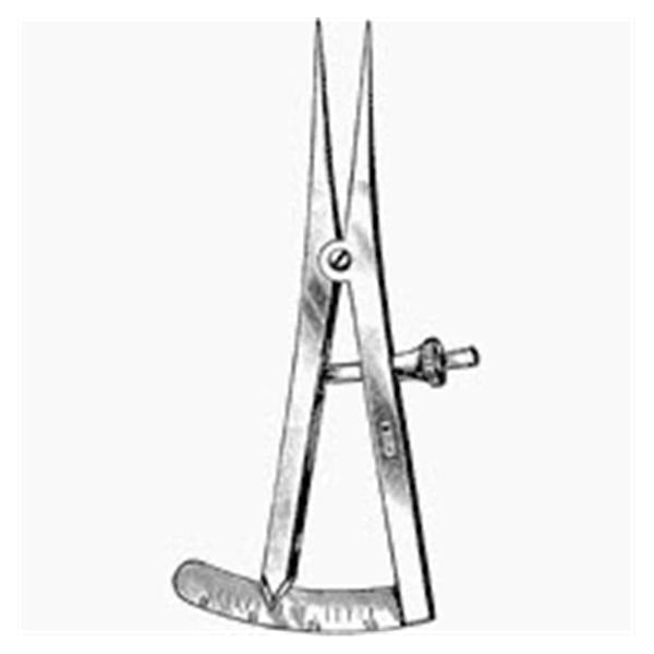 Sklar Instruments Caliper Eye Castroviejo 3-1/4" Stainless Steel Ea