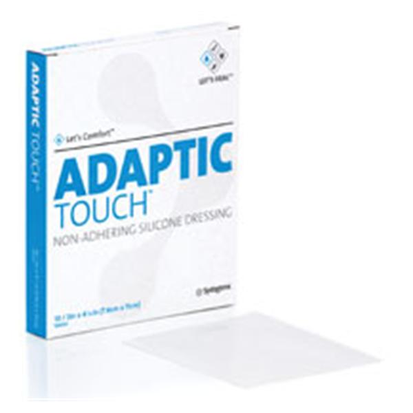 Systagenix Wound Management Dressing Adaptic Touch Slcn/Msh 3x4-1/4" Strl NAdhr LF 50/Bx