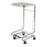 Graham-Field Hamper Laundry Steel 19x19x37" Silver Ea