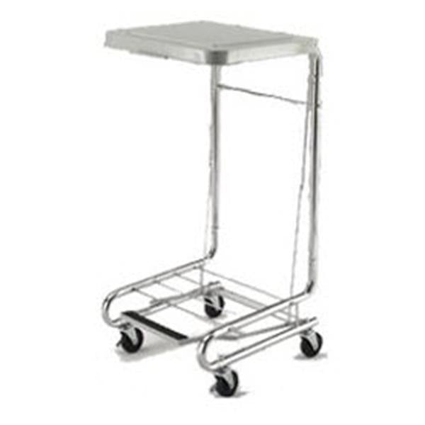Graham-Field Hamper Laundry Steel 19x19x37" Silver Ea