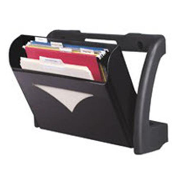 Deflecto  File Pocket MegaOption Black 4/Ca 4/Ca
