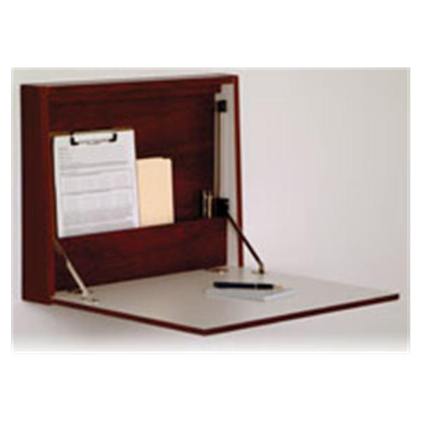 Wooden Mallet Desk Wall Fold Up 21x4x17 Mahogany Ea Ea