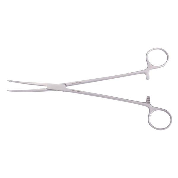 Medline Industries  Forcep Hemostatic Vanderbilt 8-1/4" Serrated Slight Curve SS Ea