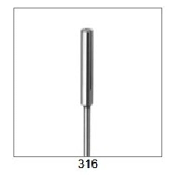 Pfingst & Comp  Bur #3/016 Inverted Cone Steel 6/Pk