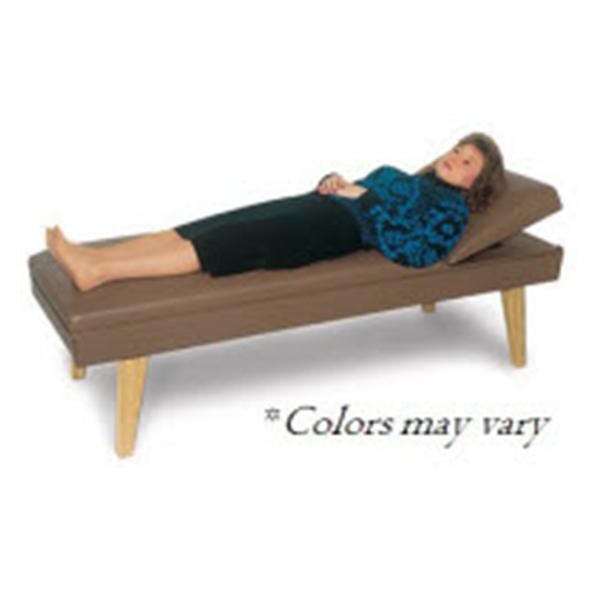 Hausmann Industries Couch Recovery Inwood 72x27x18 Mpl Lmnt Lg IndgBl W/ Adj Hdrst Ea