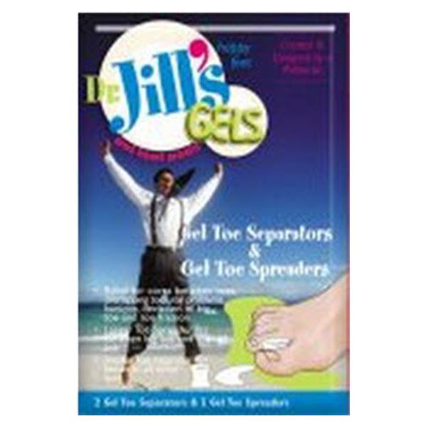 Econoline Products Separator/Spreader Orthopedic Combo Toe Gel White 2Pr/Bx