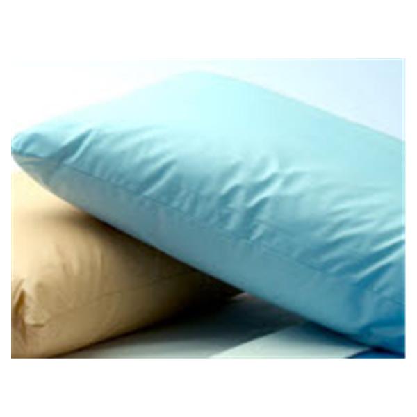 Pillow Factory Pillow Hospital CareGuard Blue Vinyl Cover Medium Loft 12/Ca